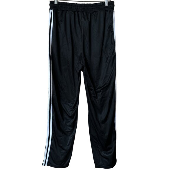 Black Jogging Pants w/ White Stripe - Picture 2 of 2